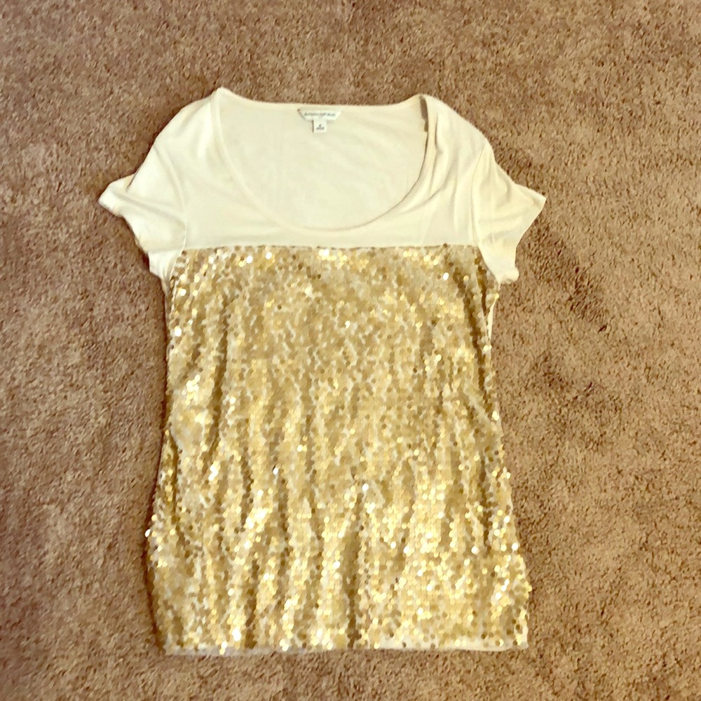 Sequined tee - Banana Republic